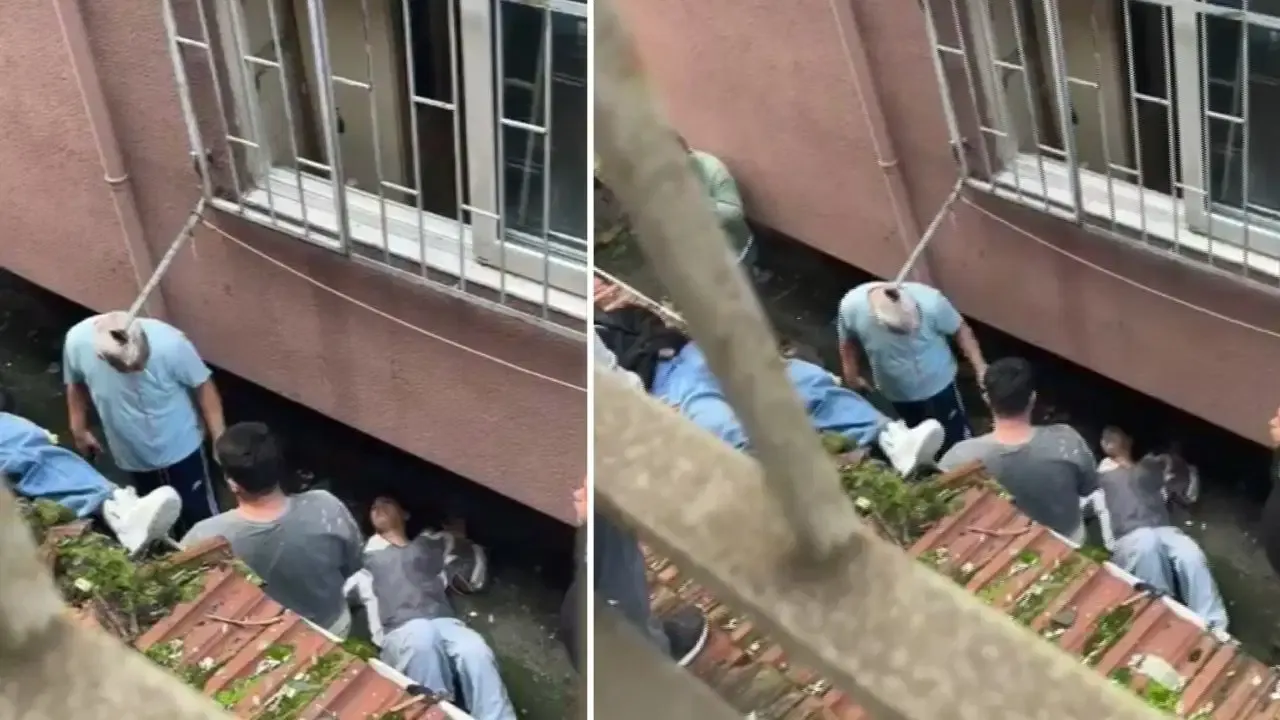 Çarşaflı kaçış faciayla bitti: Baba odaya kilitledi, 3’üncü kattan düşen liseliler ağır yaralandı