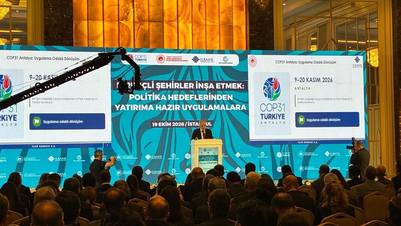 MASKİ Genel Müdürü “Dirençli Şehirler İnşa Etmek” programına katıldı